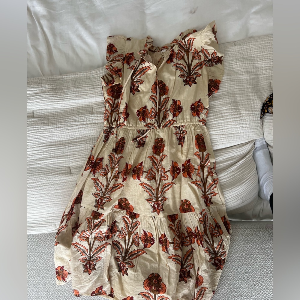 Fall Floral Dress Size S